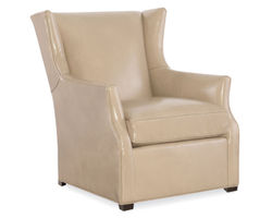 Holman Leather Wing Chair (Swivel Available)  +45 leathers