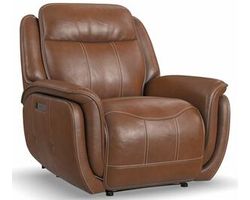 Swift Leather Power Headrest Power Recliner with Lumbar (In stock)