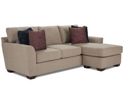 Corazon 93" Sofa with Reversible Chaise (2 colors)