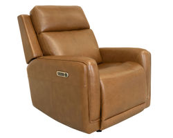 Alister Leather Power Gliding Recliner with Power Headrest and Lumbar (+3 colors)