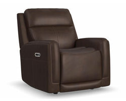 Alister Leather Power Gliding Recliner with Power Headrest and Lumbar - +3 colors