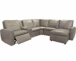 Aria 1865 Leather Power Reclining Sectional (+2 colors)