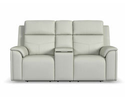 Vernon Triple Power Zero Gravity Reclining Console Loveseat w/ Heat and Massage (+2 colors)