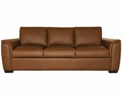 Henry 90&quot; Leather Sofa (in stock)