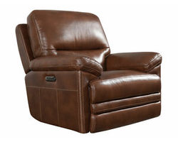 David Triple Power Zero Gravity Leather Recliner