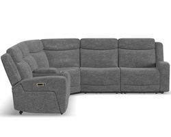 Ridge 1847 Power Reclining Sectional w/ Power Headrest (In stock) Zero gravity