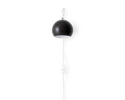 EQ3 Ball Wall Lamp, Black