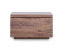 EQ3 Boom Nightstand, Walnut