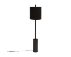 EQ3 Drum Floor Lamp, Black