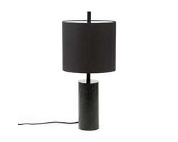 EQ3 Drum Table Lamp - Black, Black