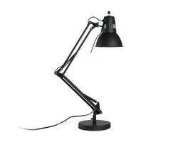 EQ3 Kaleb Task Lamp, Matte Black