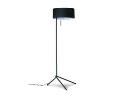 EQ3 Micah Floor Lamp, Black