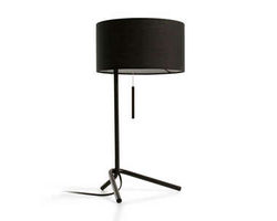 EQ3 Micah Table Lamp, Black