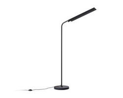 EQ3 Oxford Arch Floor Lamp, Black Aluminum