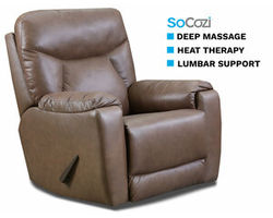 Conrad Recliner w/ Massage + Heat + Lumbar + Free Power Headrest