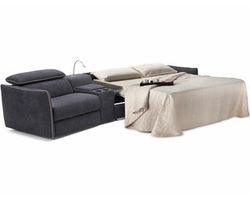 Meraviglia B995 Leather Reclining Sleeper Sectional (+25 leathers)