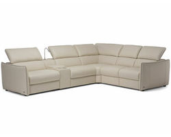 Meraviglia B995 Leather Reclining Sectional (+25 leathers)