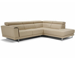 Lieto C160 Stationary Leather Sectional (+25 colors)