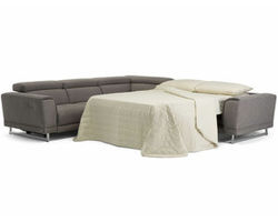 Lieto C160 Queen Size Leather Sleeper Sectional (+25 leathers)