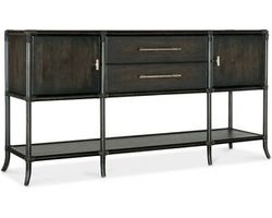 Retreat Pole Rattan Sideboard (Black sand finish) 6950-75917-99