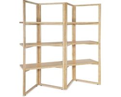 Retreat Folding Etagere (Light sand finish) 6950-50002-80