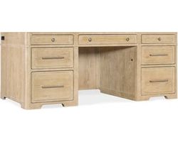 Retreat Executive Desk (Light sand finish) 6950-10563-80