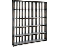 Retreat Slatted Bookcase (Dark sand finish) 6950-10446-99