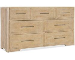 Retreat Seven-Drawer Dresser (Light sand finish) 6950-90001-80