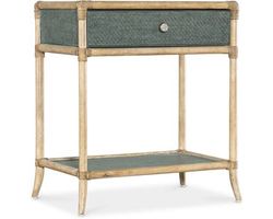 Retreat Pole Rattan Bedside Table (Two tone finish) 6950-90117-45