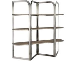 Modern Mood Etagere (dark wood shelves) 6850-10445-89