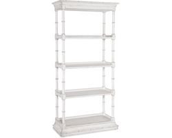 Charleston Home Office Etagere (white finish) 6750-50012-06