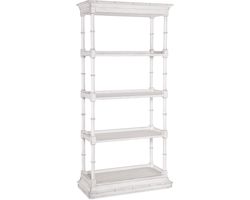 Charleston Home Office Etagere (white finish) 6750-50012-06