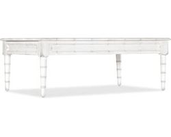 Charleston Rectangle Cocktail Table (white finish) 6750-80310-06