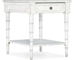 Charleston End Table (white finish) 6750-80315-06