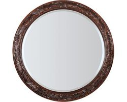 Charleston 42&quot; Round Mirror (maraschino cherry finish) 6750-90007-85