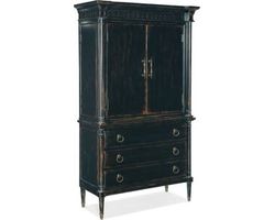 Charleston Jewelry Armoire (black cherry finish) 6750-90014-97