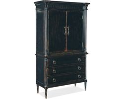 Charleston Jewelry Armoire (black cherry finish) 6750-90014-97