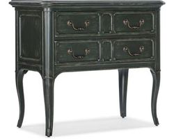 Charleston Two-Drawer Nightstand (Charleston green finish) 6750-90215-33