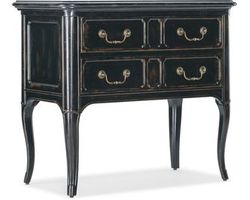 Charleston Two-Drawer Nightstand (black cherry finish) 6750-90215-97