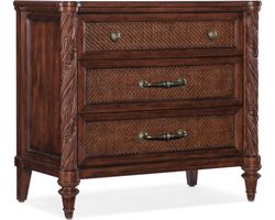 Three-Drawer Nightstand (maraschino cherry finish) 6750-90316-85