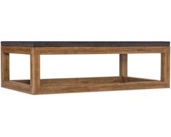 Big Sky Cocktail Table (vintage natural with furrowed bark top) 6700-80109-99
