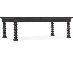 Big Sky Turned Leg Cocktail Table (charred timber finish) 6700-80310-98