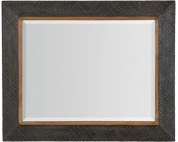 Big Sky Portrait Mirror (furrowed bark charcoal finish) 6700-90004-99