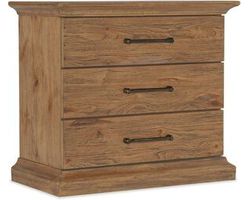 Big Sky Three Drawer Nightstand (vintage natural finish ) 6700-90016-80