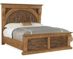 Big Sky California King Corbel Bed (vintage natural finish) 6700-90360-80