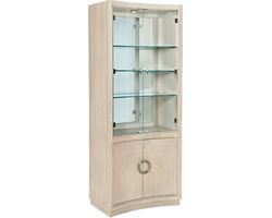 Nouveau Chic Display Cabinet (sandstone finish) 6500-75906-80