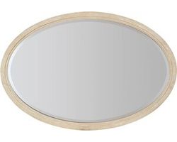 Nouveau Chic Oval Mirror (sandstone finish) 6500-90009-80