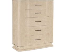 Nouveau Chic Five Drawer Chest (sandstone finish) 6500-90010-80