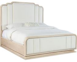 Nouveau Chic California King Upholstered Bed (sandstone finish) 6500-90860-80