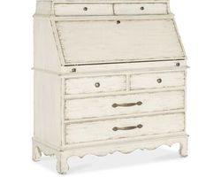 Americana Secretary Desk (time warn white finish) 7050-10309-02